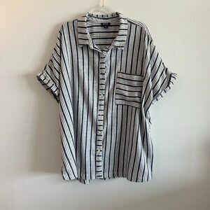 A.N.A a new approach striped Size XXL